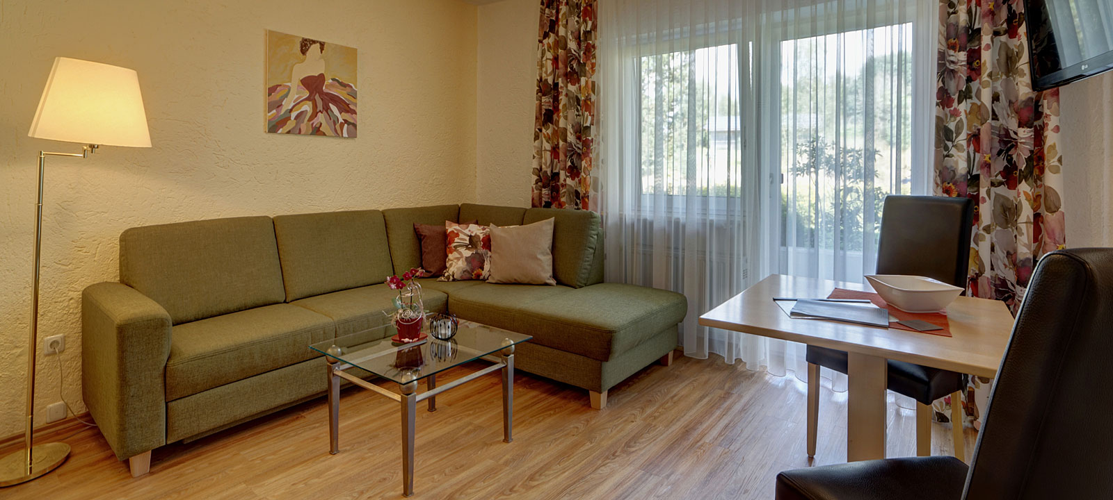 gemütliche Zimmer in der Pension Bayern